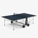 Всепогодный теннисный стол CORNILLEAU Outdoor 100X для улицы (темно-синий) с сеткой