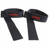 Ремень для тяги GRIZZLY Fitness Weight Lifting Wrist Straps полиэстр, розовый