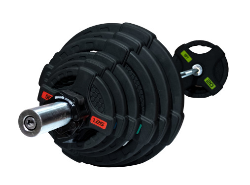 Штанга олимпийская наборная 140 кг OFT (диски 50 мм с двумя хватами, гриф 220 см)