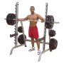 Силовая стойка Body-Solid ProClub GPR370B для жимов и приседов со штангой (черная)