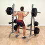 Силовая стойка Body-Solid ProClub GPR370B для жимов и приседов со штангой (черная)
