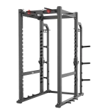 BRONZE GYM BR-1031 Рама для приседов профессиональная (черная)