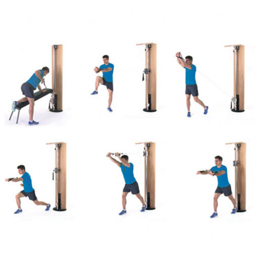 Многофункциональная силовая станция NOHrD SlimBeam, материал: ясень окрашенный Многофункциональная силовая станция NOHrD SlimBeam, материал: ясень окрашенный