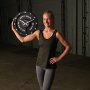 Часы настенные Body-Solid STT45 в виде тяжелоатлетического диска