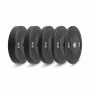 Диск бамперный 51 мм. обрезиненный 5 кг VictoryFit