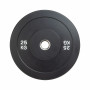 Диск бамперный 51 мм. обрезиненный 25 кг VictoryFit