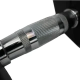 Набор гексагональных обрезиненных гантелей BRONZE GYM 27,5-50 кг - 10 пар, шаг 2,5 кг